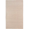 Amer Zola ZOL-7 Parquet White/Tan Rug 8 ft. X 10 ft. Rectangle