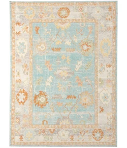 Amer Bohemian BHM-3 Gretna Aqua Rug 2 ft. X 3 ft. Rectangle