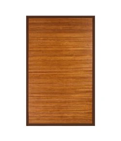 Anji Mountain Anji Mountain 7' x 10' Contemporary Chocolate Bamboo Rug