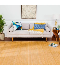 Anji Mountain Anji Mountain 2' x 3' Contemporary Natural Bamboo Rug