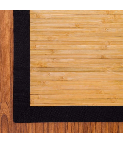 Anji Mountain 2' x 3' Contemporary Natural Bamboo Rug