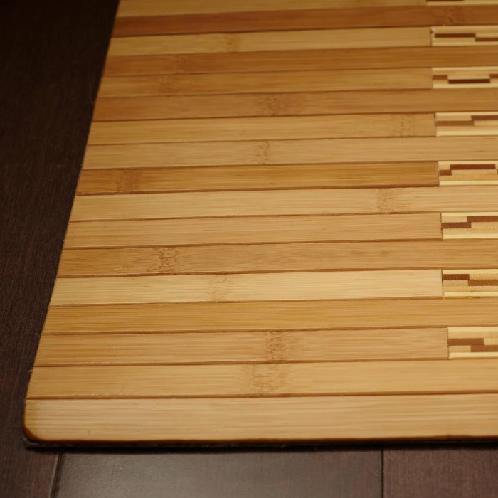 Anji Mountain 24" x 36" Bamboo Kitchen & Bath Mat 