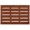 Anji Mountain 16 in. X 24 in. Bamboo Bath & Sauna Mat Walnut