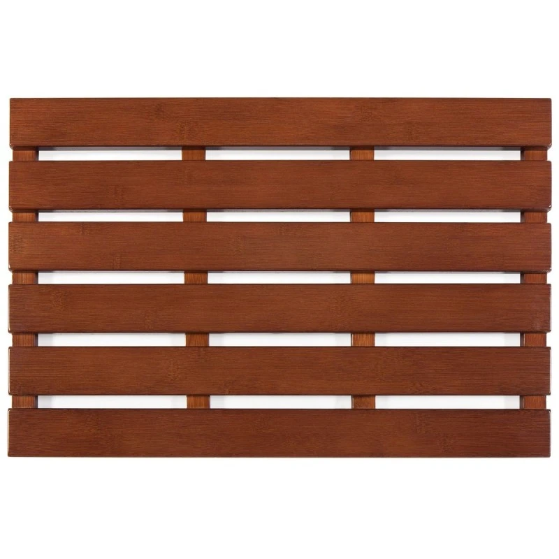 16" x 24" Bamboo Bath & Sauna Mat Walnut