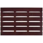 Anji Mountain 16 in. X 24 in. Bamboo Bath & Sauna Mat Cherry