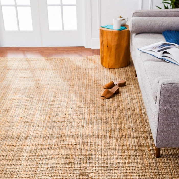 Anji Mountain 6' x 9' Andes Jute Rug