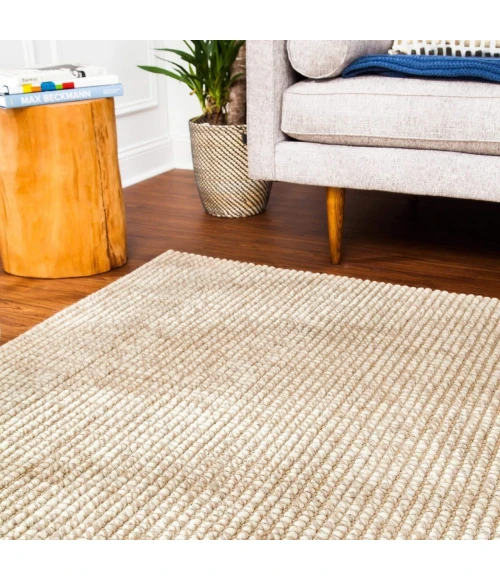 Anji Mountain 5' x 8' Zatar Wool & Jute Rug