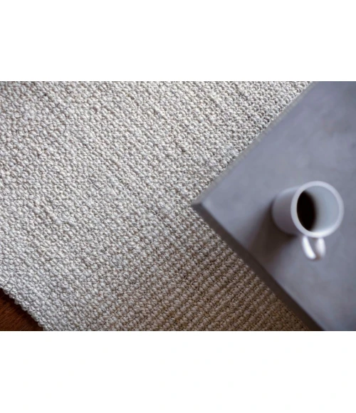 2'6" x 6' Andes Ivory Jute Rug