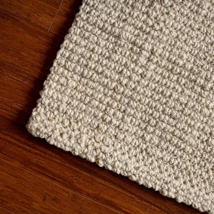 Anji Mountain 4' x 6' Andes Ivory Jute Rug