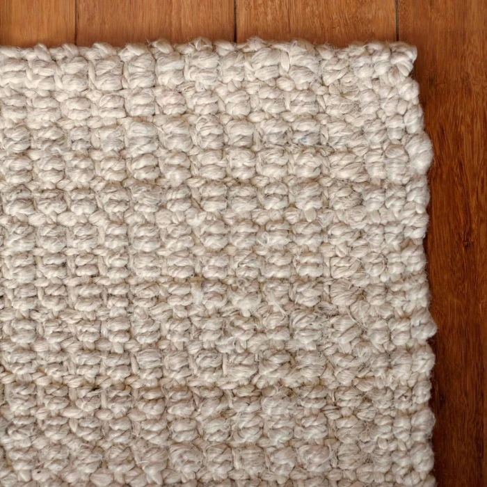 Anji Mountain 4' x 6' Andes Ivory Jute Rug