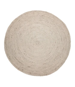 Anji Mountain Anji Mountain 4' x 4' Kerala Ivory Jute Rug