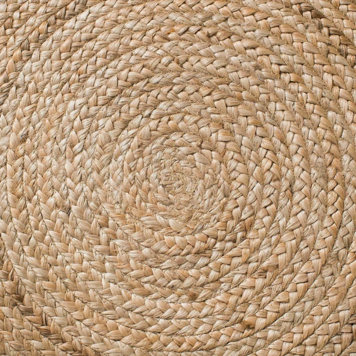 Anji Mountain 8' Round Kerala Sunrise Jute Rug