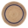Anji Mountain Anji Mountain 6' Round Kerala Midnite Jute Rug