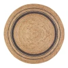 Anji Mountain Anji Mountain 6' Round Kerala Mist Jute Rug