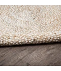 Anji Mountain 8' Round Speckled Hen Rug