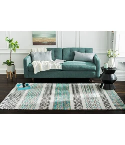 Anji Mountain 2 ft. 6 in. X 8 ft. Durga Hand-Loomed Flatweave Rug