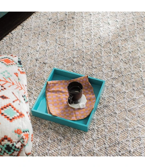 Anji Mountain 8' x 10' Sigis Soft Jute and Wool-Alternative Rug