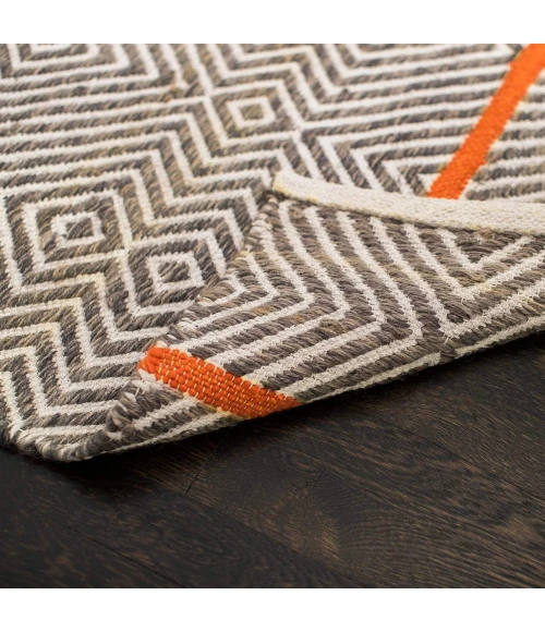 Anji Mountain 8' x 10' Anansi Natural Fiber Flatweave Rug