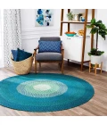 Anji Mountain 8' Round Aarashi Rug