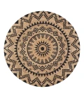 Anji Mountain 6' Round Cortez Tribal Rug