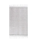 Anji Mountain 8' x 10' Spinneret Ivory & Natural Area Rug