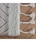 Anji Mountain 8' x 10' Spinneret Ivory & Natural Area Rug