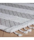 Anji Mountain 8' x 10' Spinneret Ivory & Natural Area Rug