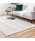 Anji Mountain 8' x 10' Spinneret Ivory & Natural Area Rug
