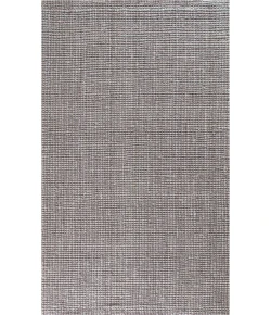 Anji Mountain 8 ft. X 10 ft. Andes Gray Jute Area Rug