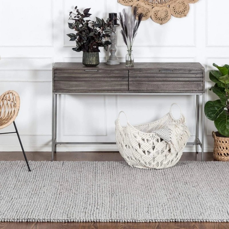 Anji Mountain 5' x 7' Dorian Gray Rug