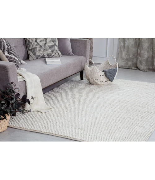 7'6" x 9'6" Cloudveil Ivory Rug