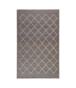 Anji Mountain Anji Mountain 8' x 10' Hopscotch Carpet Weave with Wool Diamonds Rug