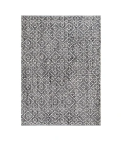 Anji Mountain Anji Mountain 8' x 10' Mannin Charcoal Colurway Jute and Wool Pattern Rug