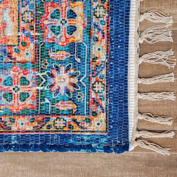 Anji Mountain 4' x 6' Kuba Distressed Rug