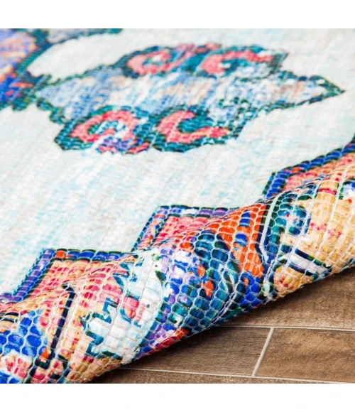 Anji Mountain 4' x 6' Kuba Distressed Rug