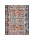 Anji Mountain 8' Round Chaloon Distressed Rug