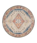 Anji Mountain 8' Round Beso Distressed Rug