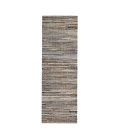 Anji Mountain 2'6" x 8' American Graffiti Denim & Jute Rug