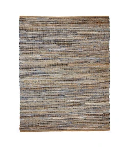 Anji Mountain Anji Mountain 8' x 10' American Graffiti Denim & Jute Rug