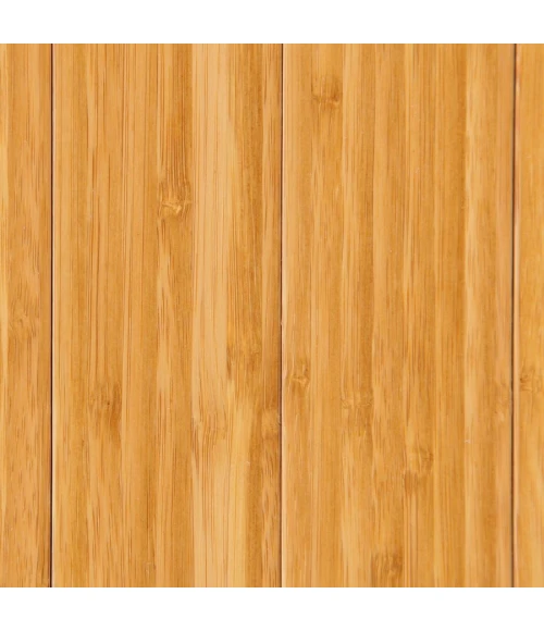44" x 52" Natural Standard Bamboo Chair Mat with lip