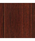 Anji Mountain 55" x 57" Natural Deluxe Bamboo Chair Mat with lip
