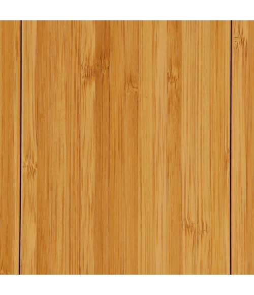 48" x 60" Natural Deluxe Bamboo Chair Mat no lip