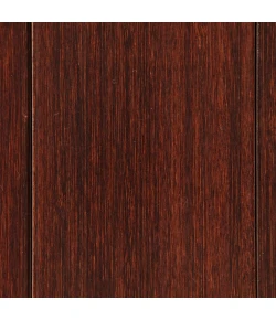 Anji Mountain 48 in. X 60 in. Dark Cherry Delu X e Bamboo Chair Mat no lip