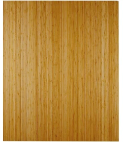 Anji Mountain 48 in. X 42 in. Natural Delu X e Bamboo Chair Mat no lip