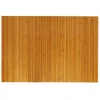 Anji Mountain 48 in. X 60 in. Natural Standard Bamboo Chair Mat no lip