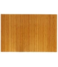48" x 60" Natural Standard Bamboo Chair Mat no lip