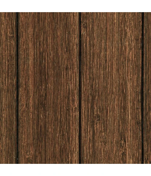 55" x 57" Java Standard Bamboo Chair Mat with lip