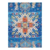 Anji Mountain Anji Mountain 40" x 54" Las Cruces Blue & Orange Rug