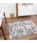 Anji Mountain 40" x 54" Aarhus Beige Brown & Gray 1/4" Rug'd Chair Mat ®
