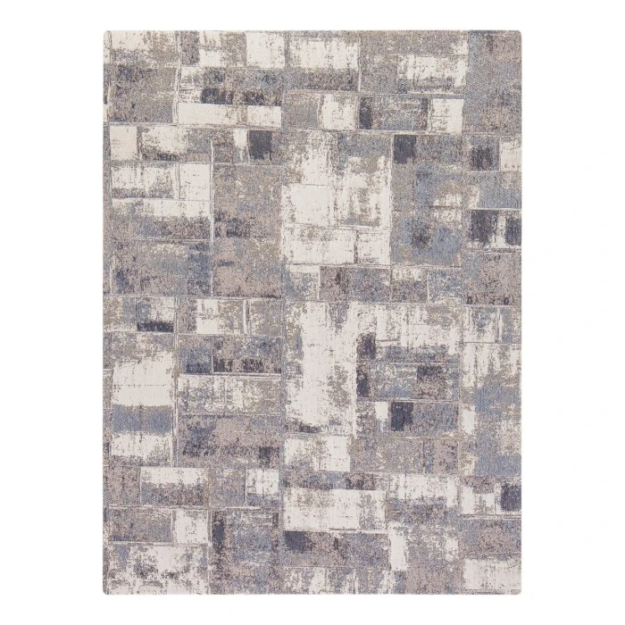 Anji Mountain 36" x 48" Aarhus Beige Brown & Gray 1/4" Rug'd Chair Mat ®